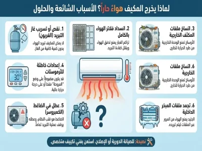 مشاكل التكييف