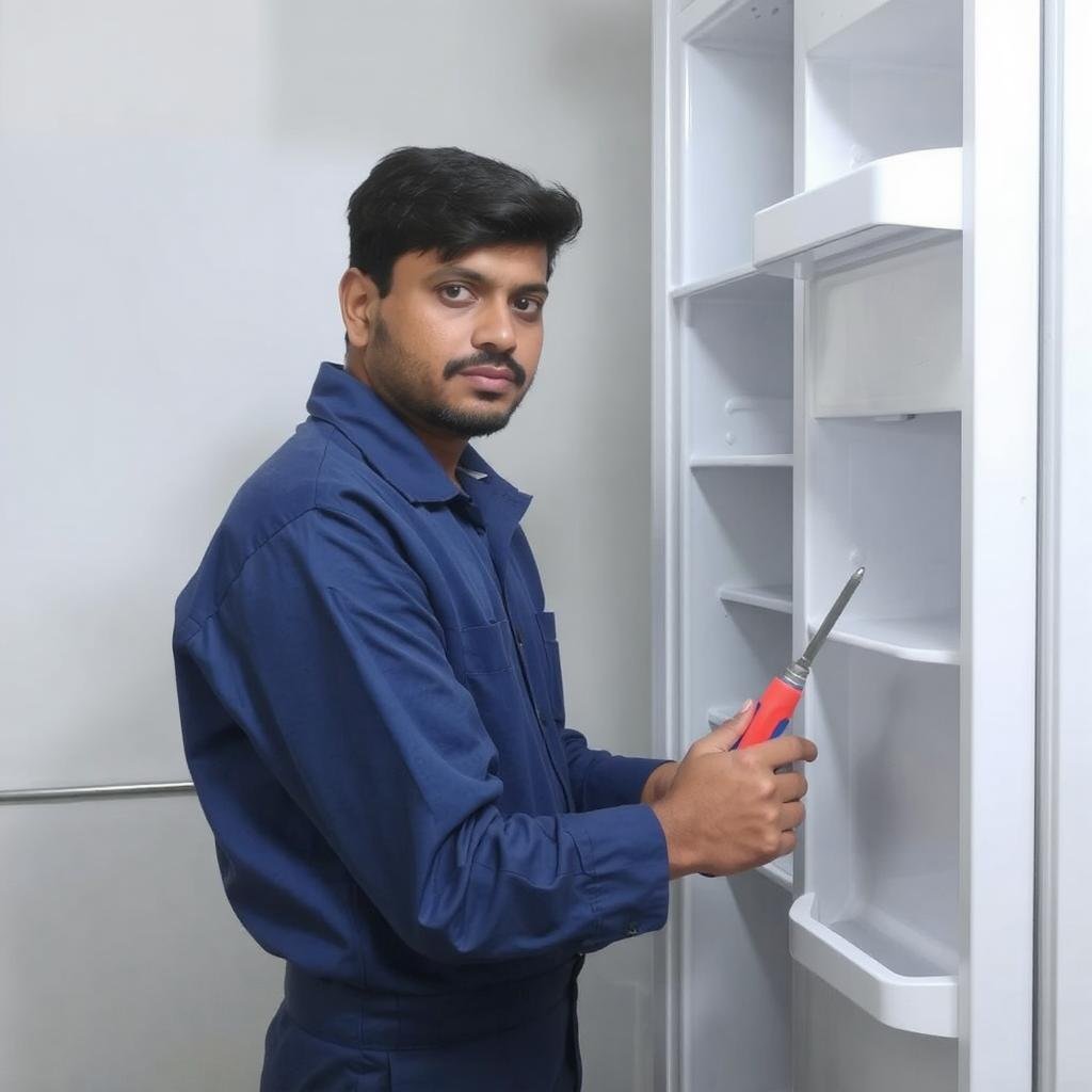 تصليح ثلاجات من فني هندي يعمل بالكويت